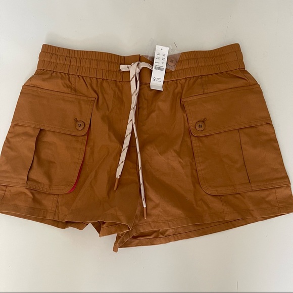 J.CREW Pull-on cargo SHORT Size M Burnt Caramel